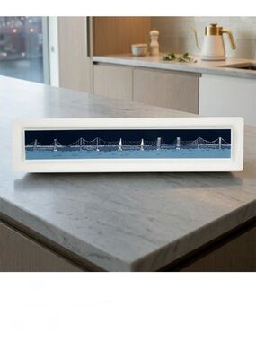 NWT Fishs Eddy Bridge and Tunnel Stoneware Tray